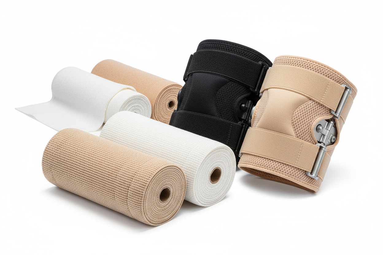 Kompression, Stützung, Fixierung