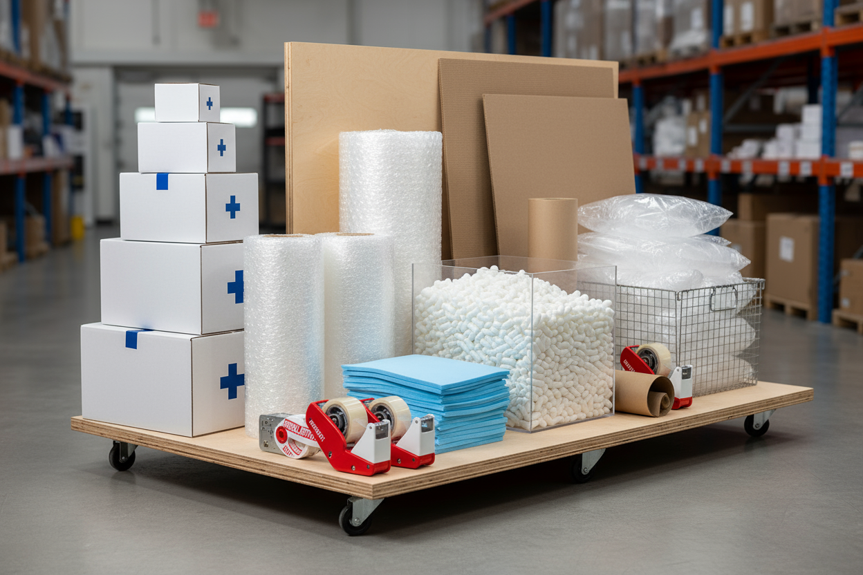 Logistik-, Schutz- und Versandmaterial