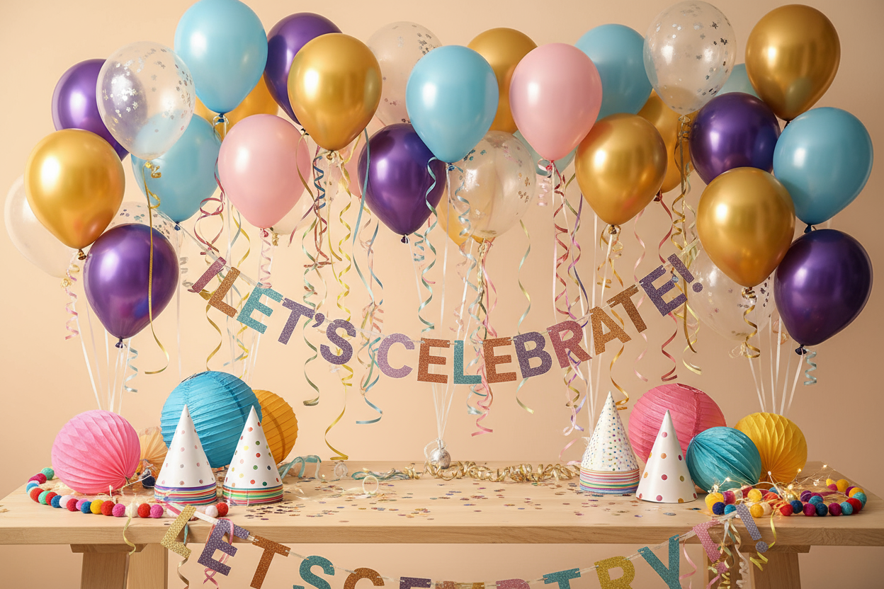 Party- und Dekorationsmaterial