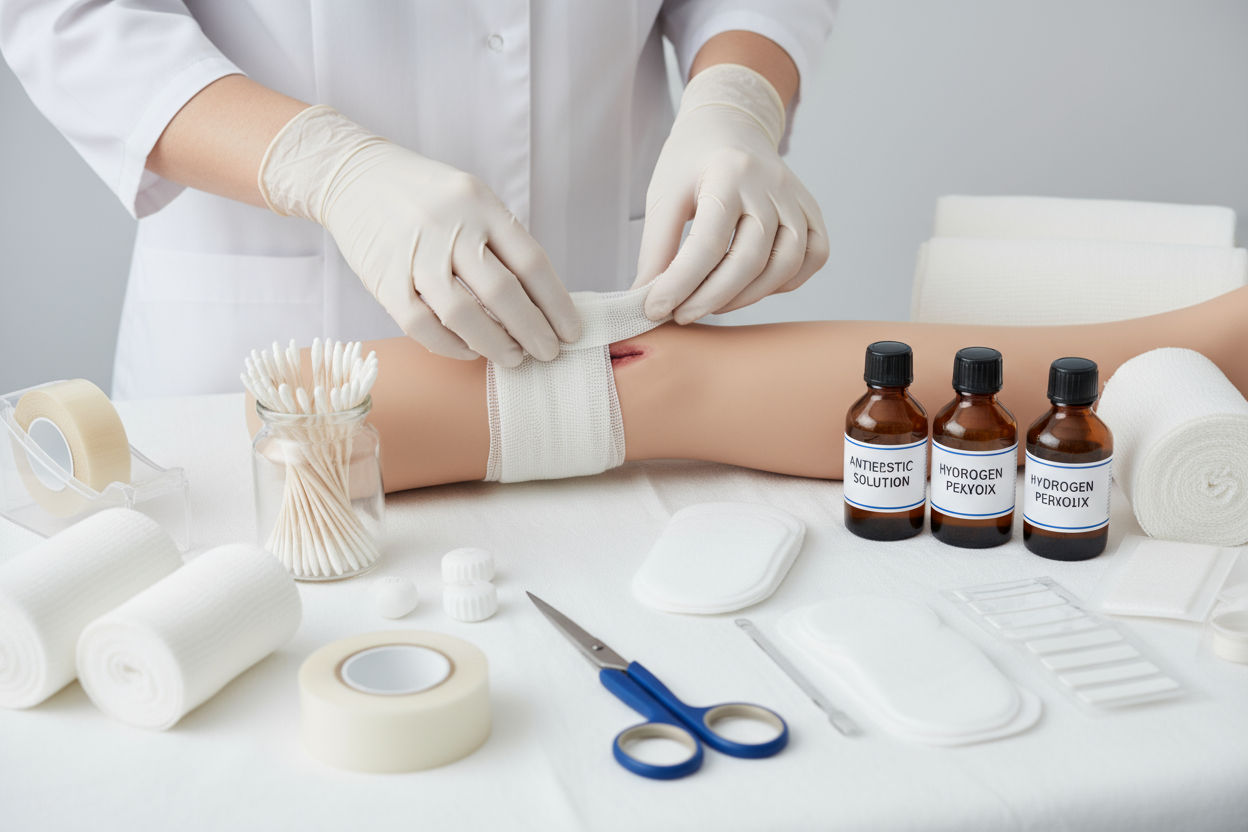 Traditionelle Wundversorgung