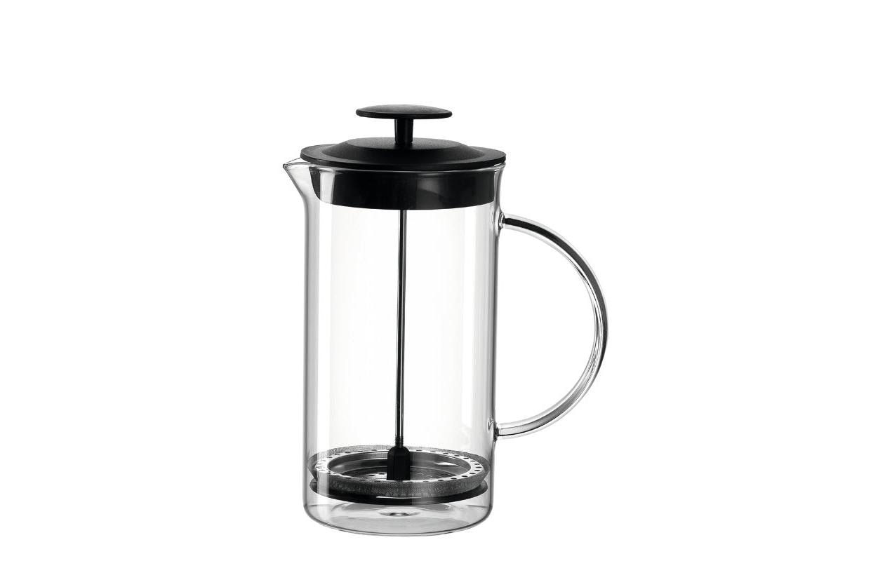 Montana Kaffeebereiter Enjoy 1 l, Schwarz/Transparent