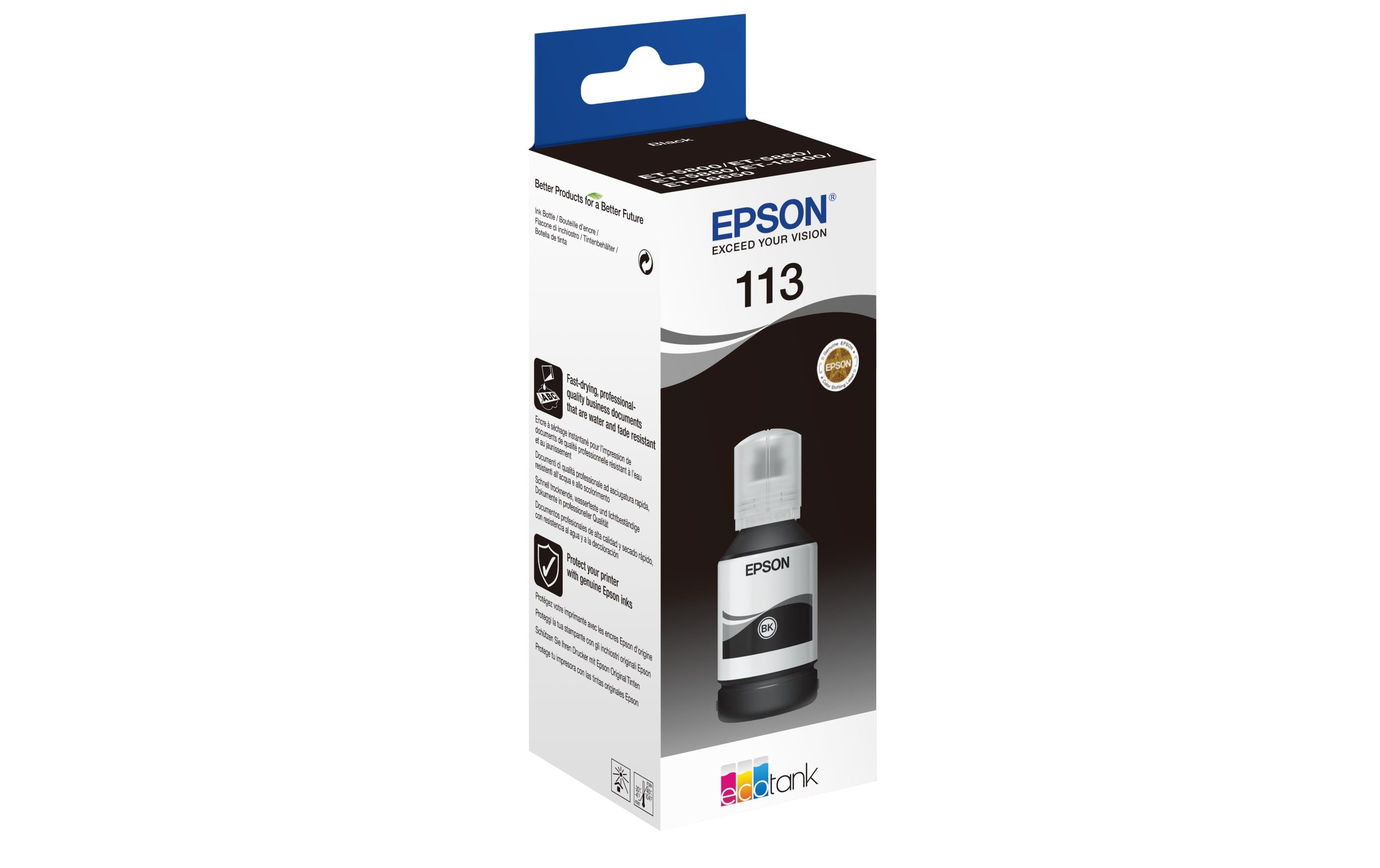 Epson Tinte 113 / C13T06B140 Black