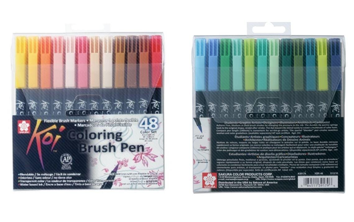Sakura Brushpen Koi Coloring Color 48er Set