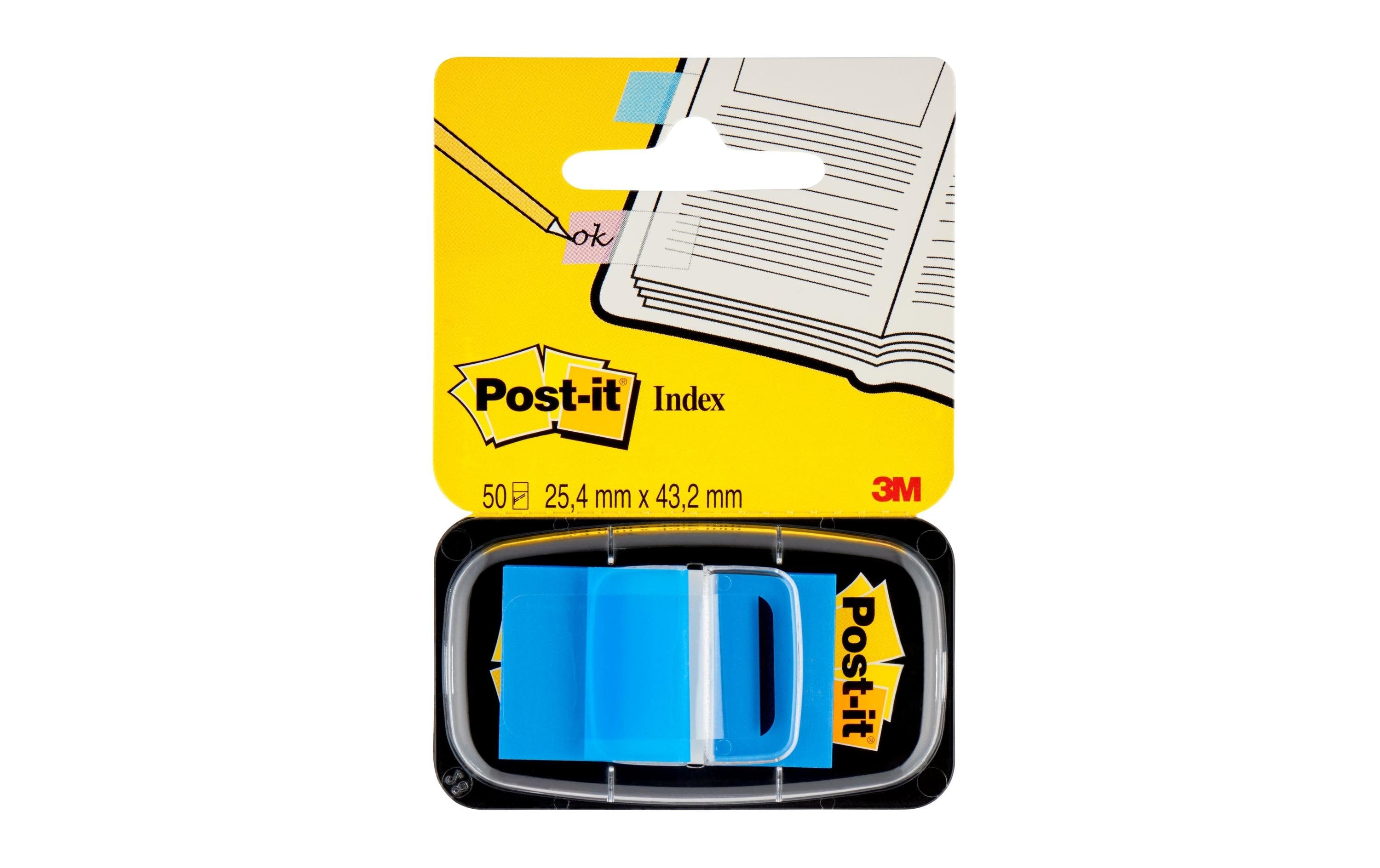 Post-it Page Marker Post-It Index 50 Stück Blau
