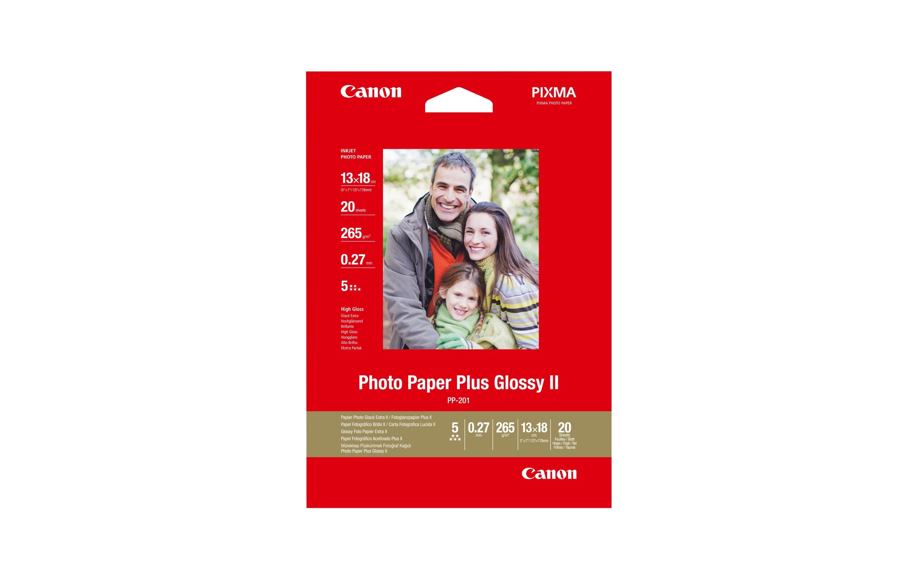 Canon Fotopapier 13 x 18 cm 260 g/m² 20 Stück