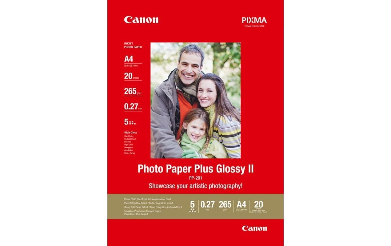 Canon Fotopapier PP-201 A4 260 g/m² 20 Stück