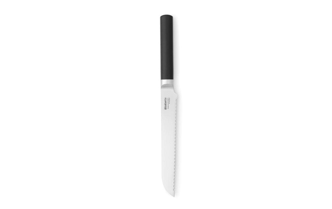 Brabantia Brotmesser Profile Line Schwarz/Silber