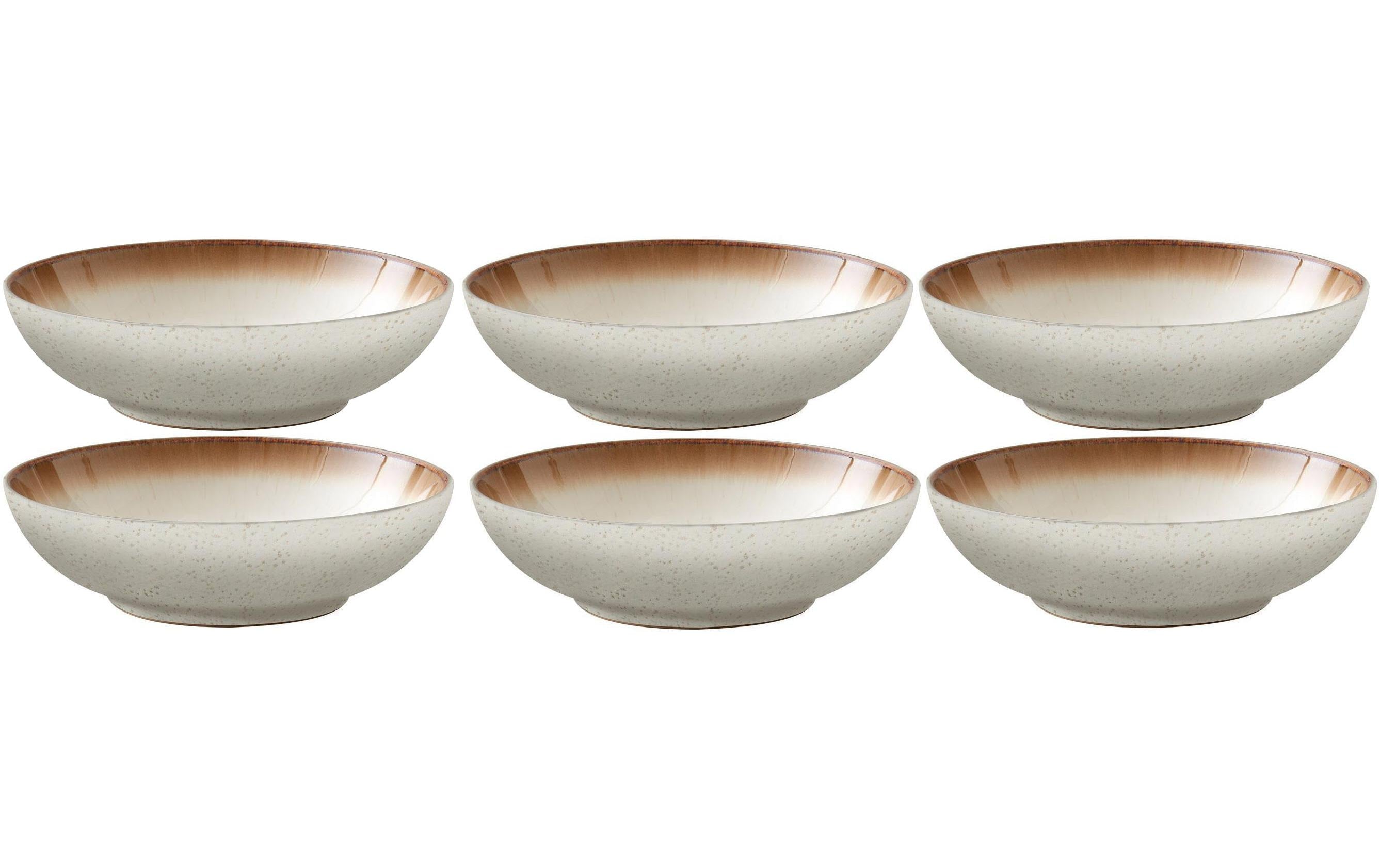 Bitz Suppen- & Pastateller Ø 20 cm, 6 Stück, Beige/Crème