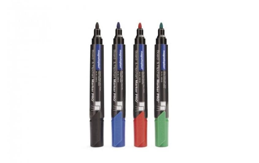 Magnetoplan Whiteboard-Marker Pro+ 4 Stück