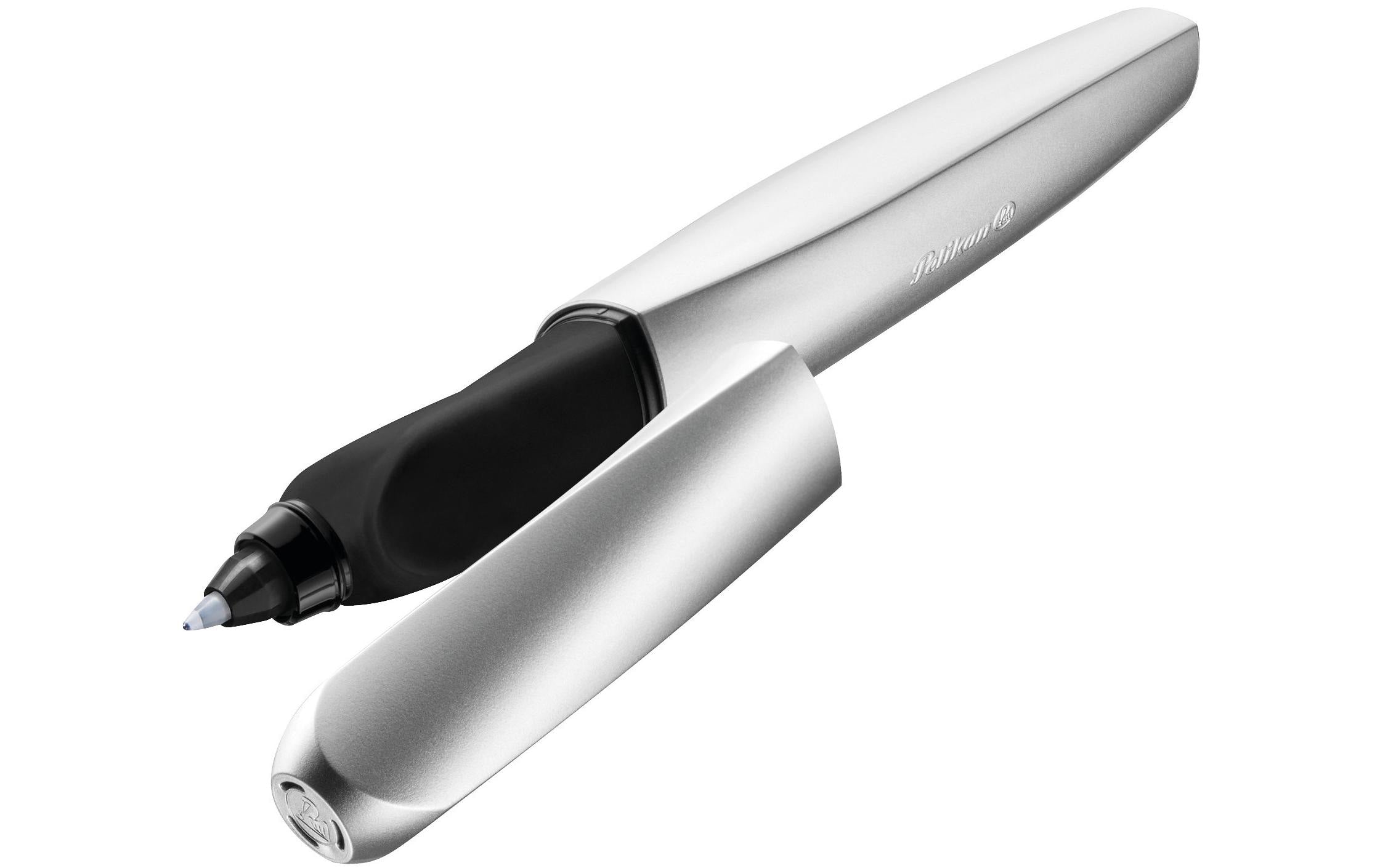 Pelikan Rollerball Twist R457 Silber, Rechts/Linkshänder