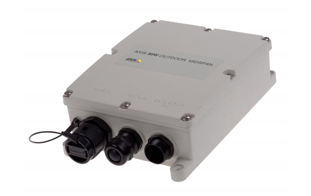 Axis PoE+ Injector 30W Outdoor Midspan