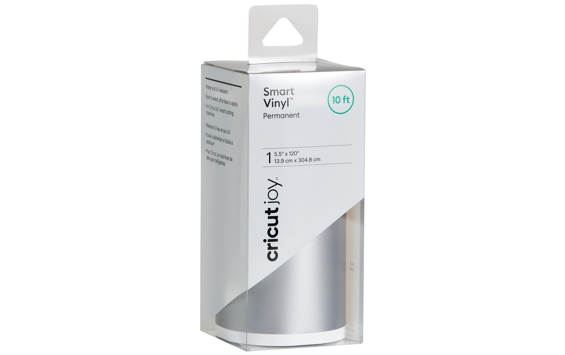 Cricut Vinylfolie Joy Permanent Schimmer Silber