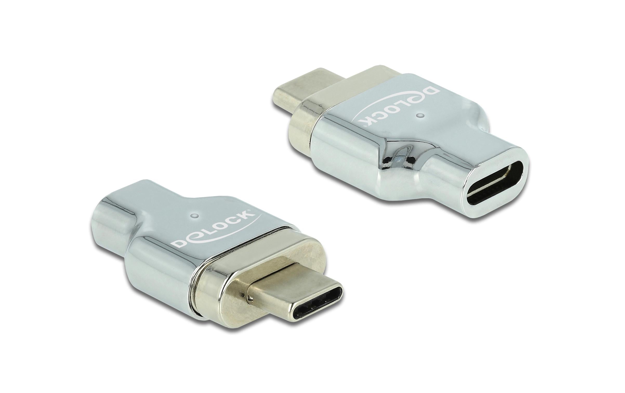 Delock USB-Adapter Magnetisch USB-C Stecker - USB-C Buchse