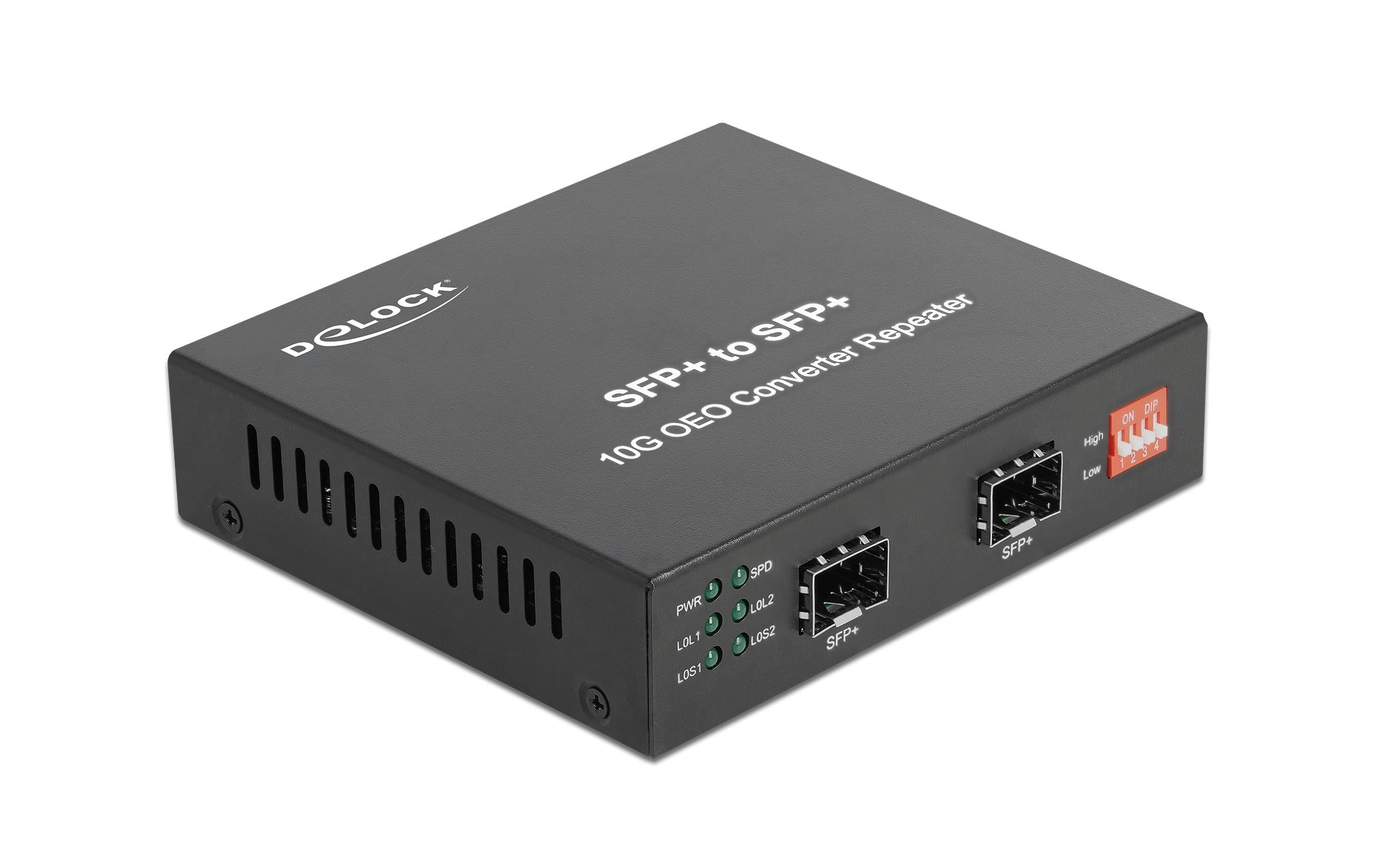Delock Medienkonverter 10Gbase-R SFP+ zu SFP+
