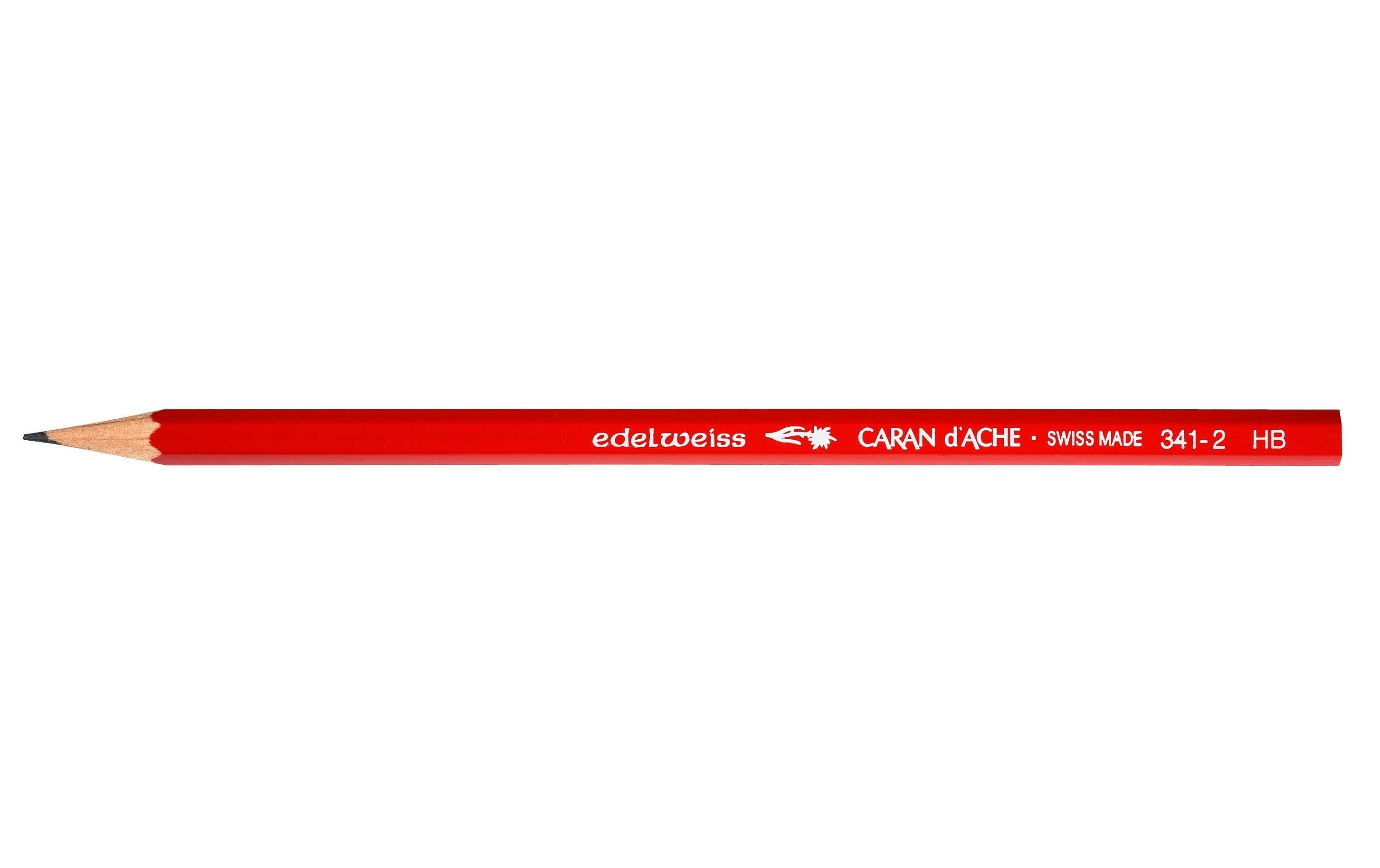 Caran d'Ache Bleistift HB, Rot