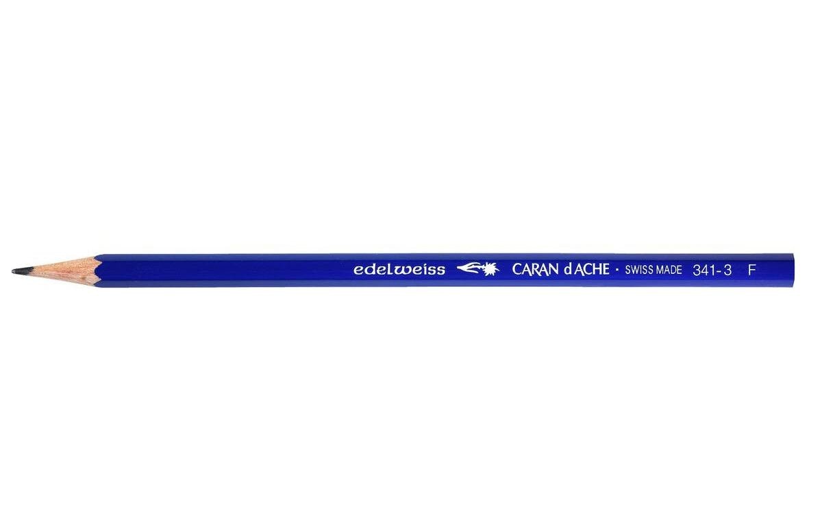 Caran d'Ache Bleistift F, Blau