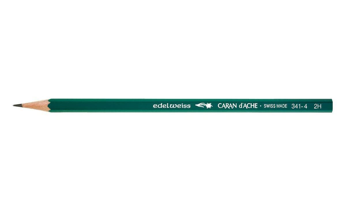 Caran d'Ache Bleistift 2H, Grün