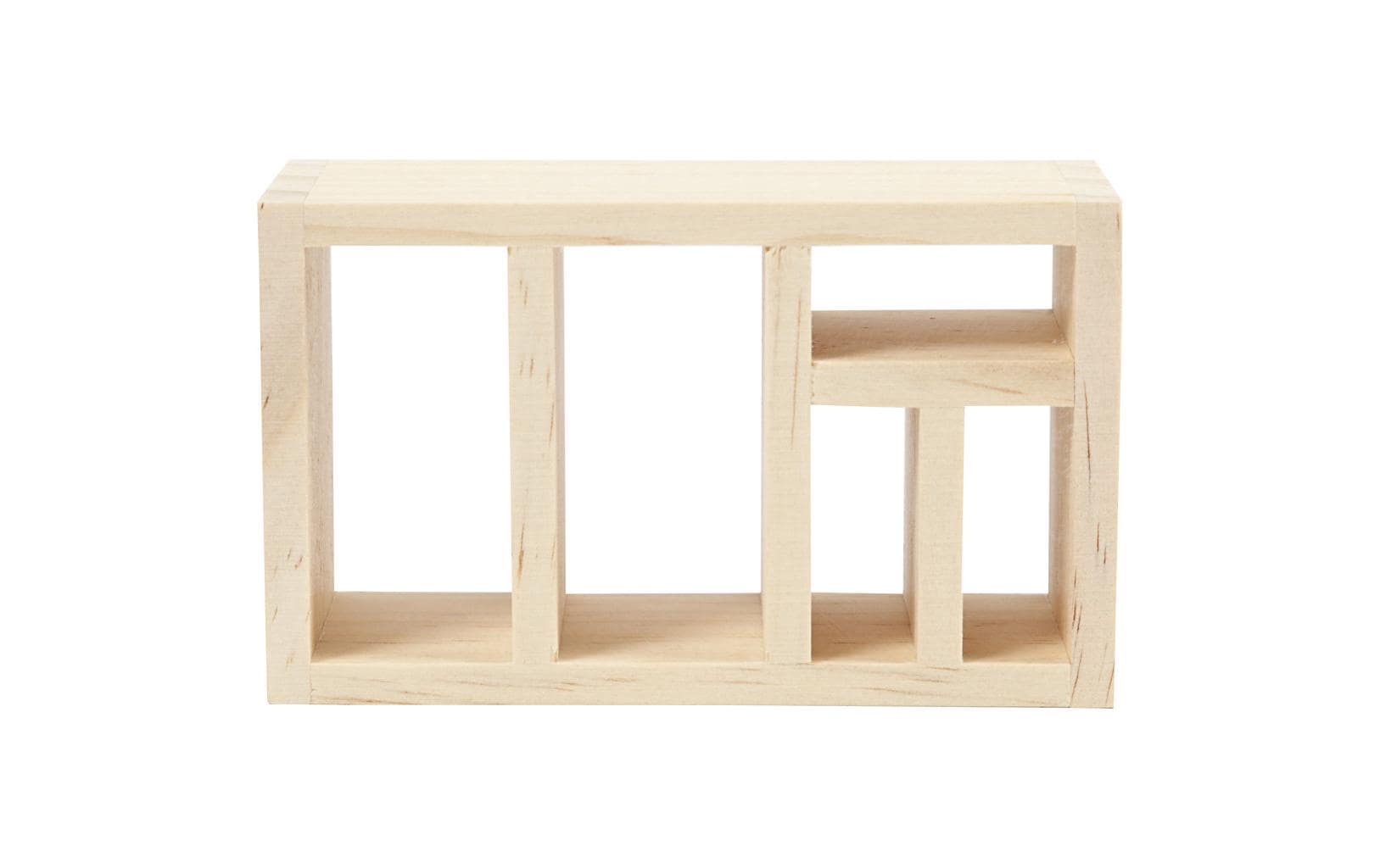 Creativ Company Mini-Möbel Regal 6 x 4 cm 1 Stück