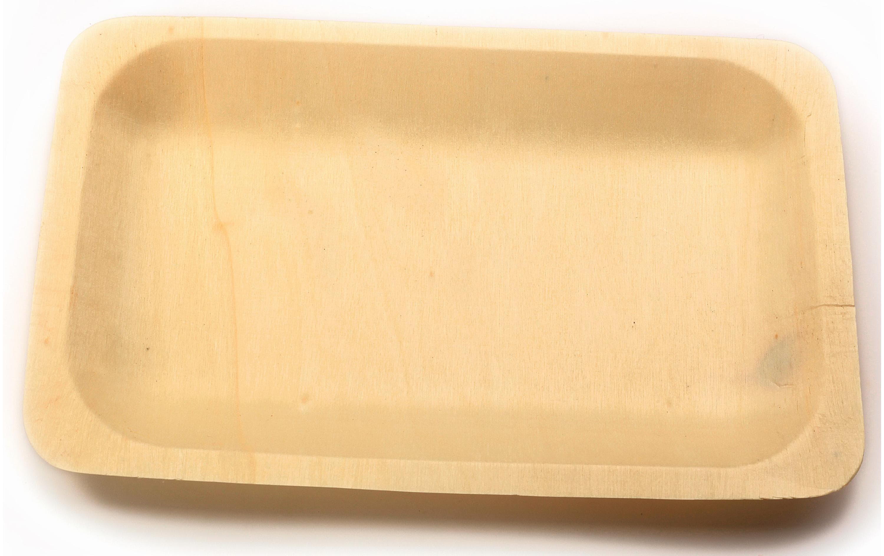 Sier Einweg-Schale 12 x 20 cm, 50 Stück