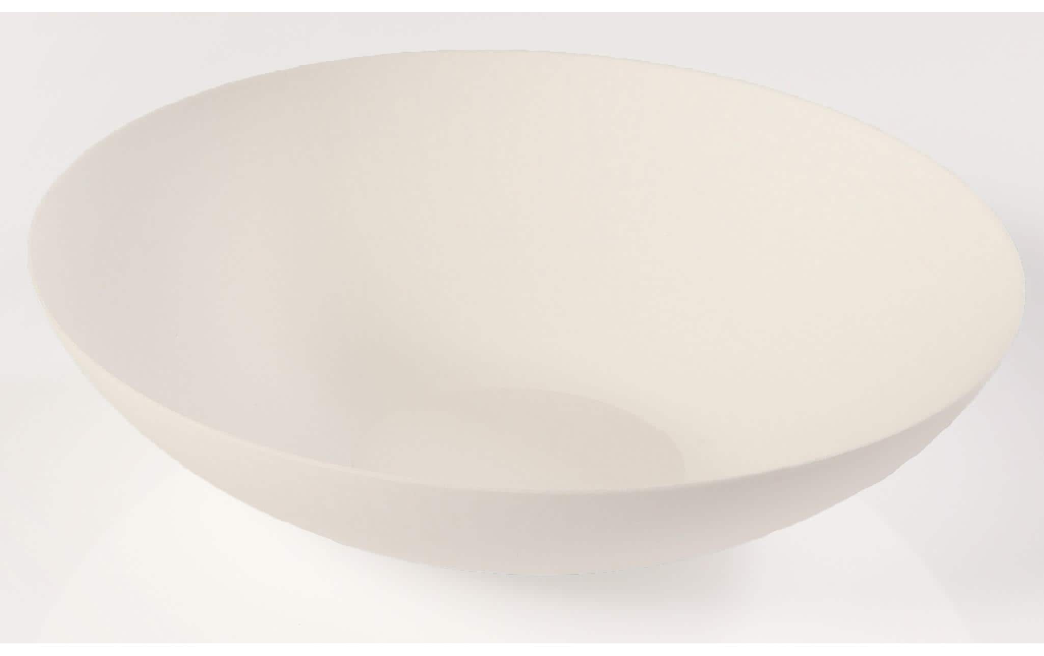 Sier Einwegteller Bagastro 20 cm, 20 Stück, Weiss