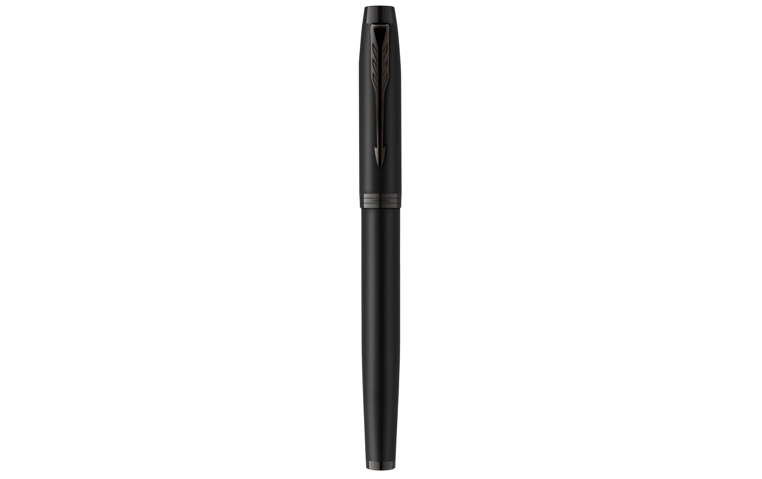 Parker Füllfederhalter IM Achromatic, Fein (F), Schwarz