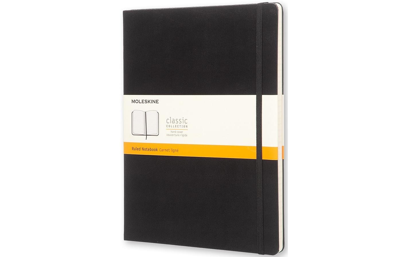 Moleskine Notizbuch XL Liniert, Hardcover, 192 Seiten
