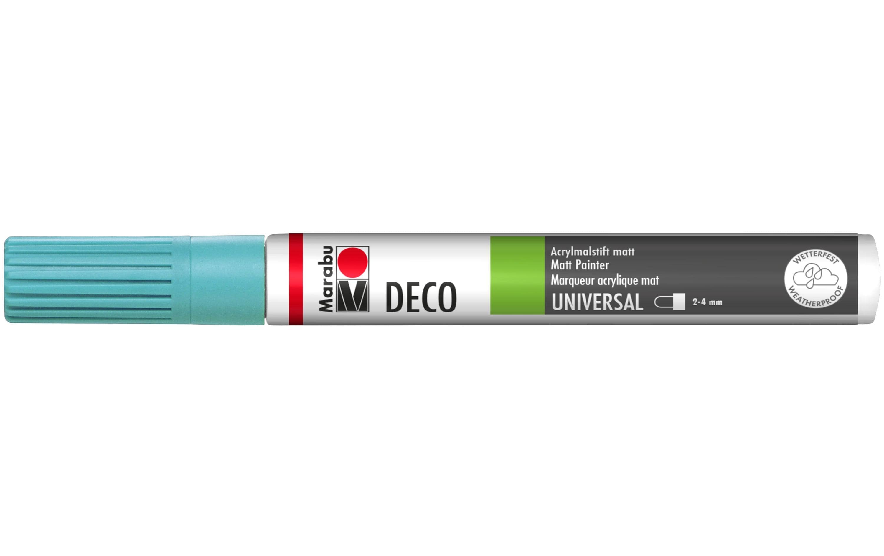 Marabu Acrylmarker Deco Painter 2 - 4 mm, Aquamarin
