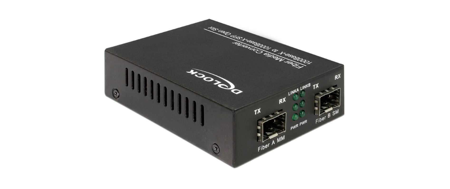 Delock Medienkonverter 1000Base-X SFP zu SFP