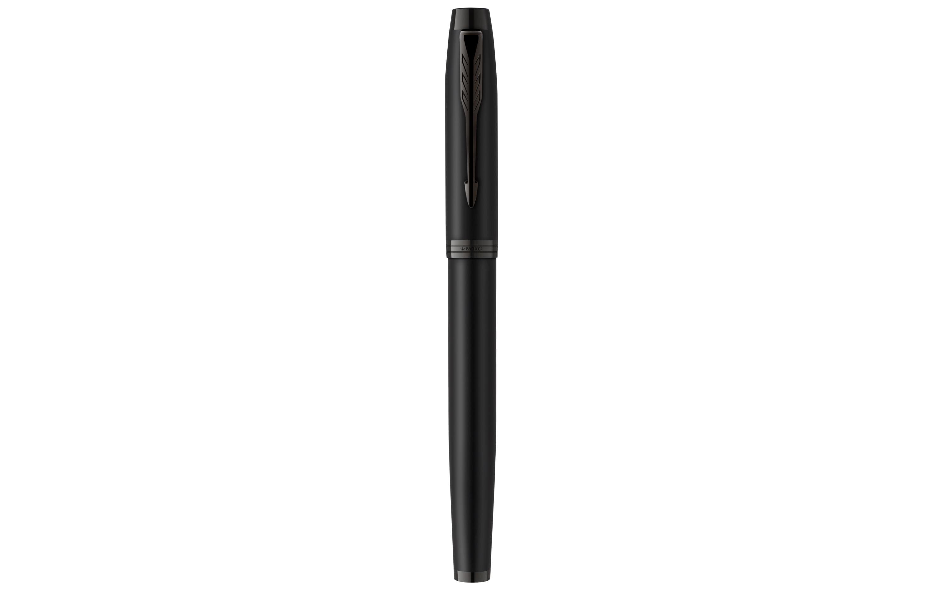 Parker Füllfederhalter IM Achromatic, Medium (M), Schwarz