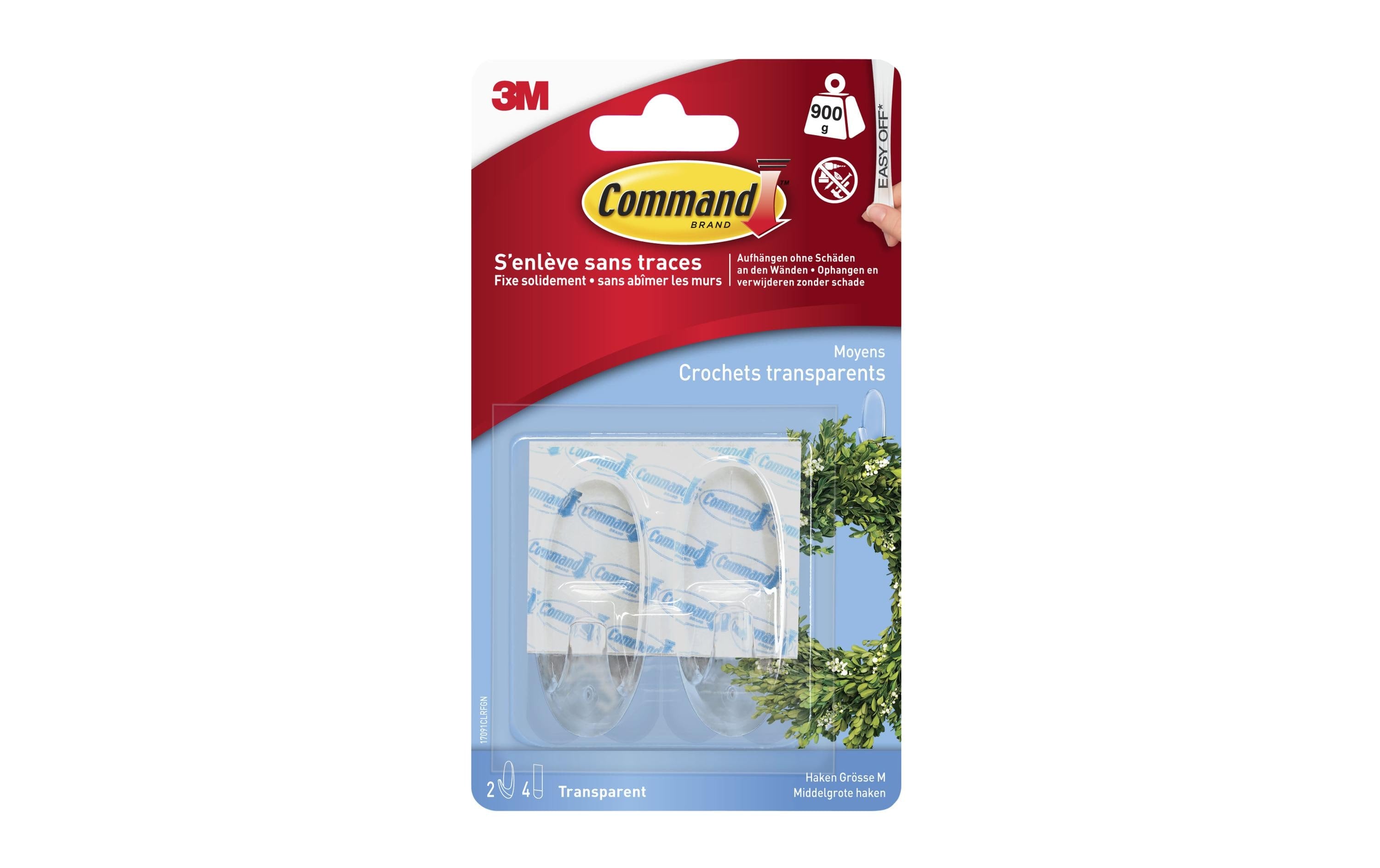 Command Haken Command M Transparent, 0.9 kg