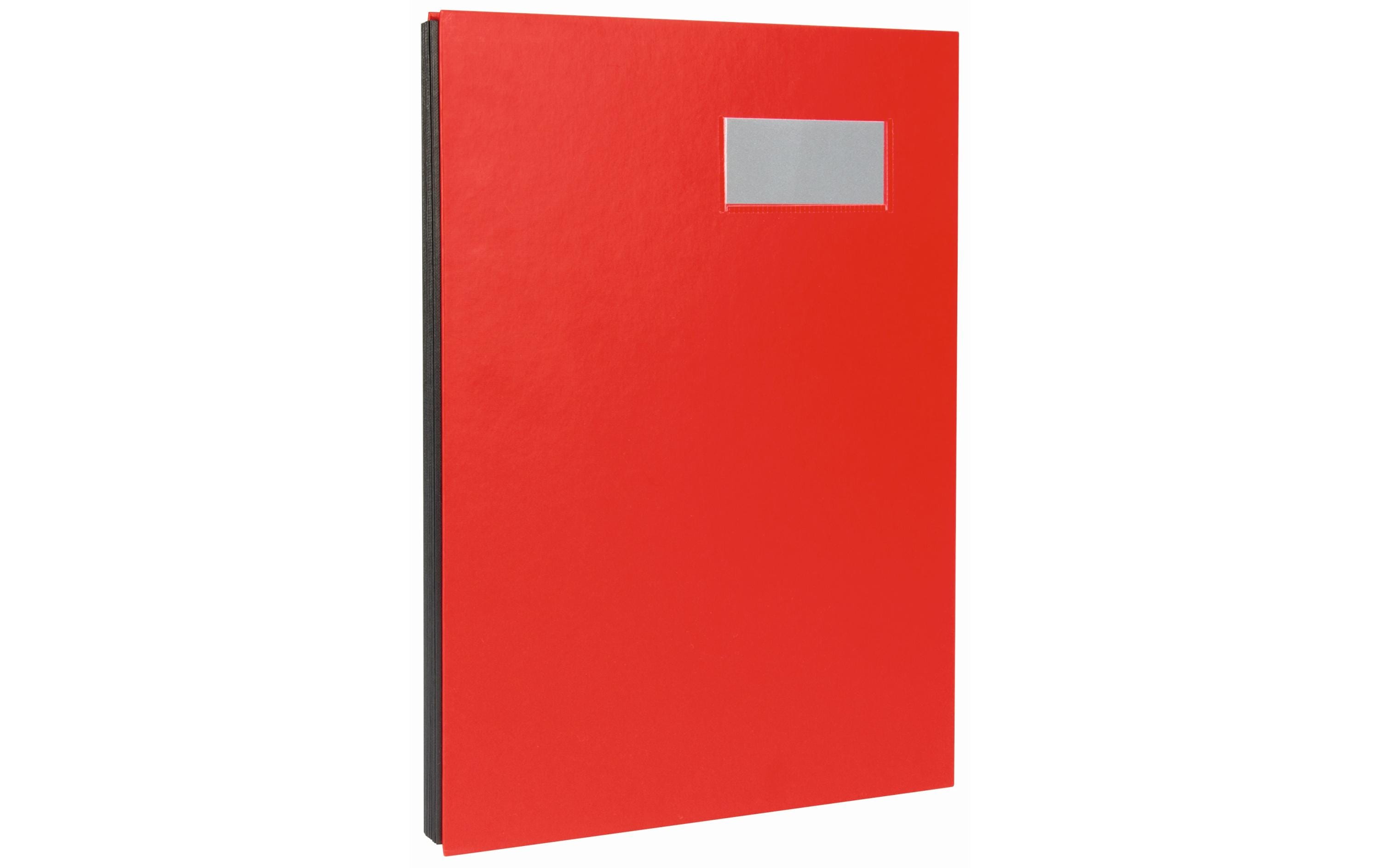 Biella Unterschriftenmappe A4 10-teilig, Rot