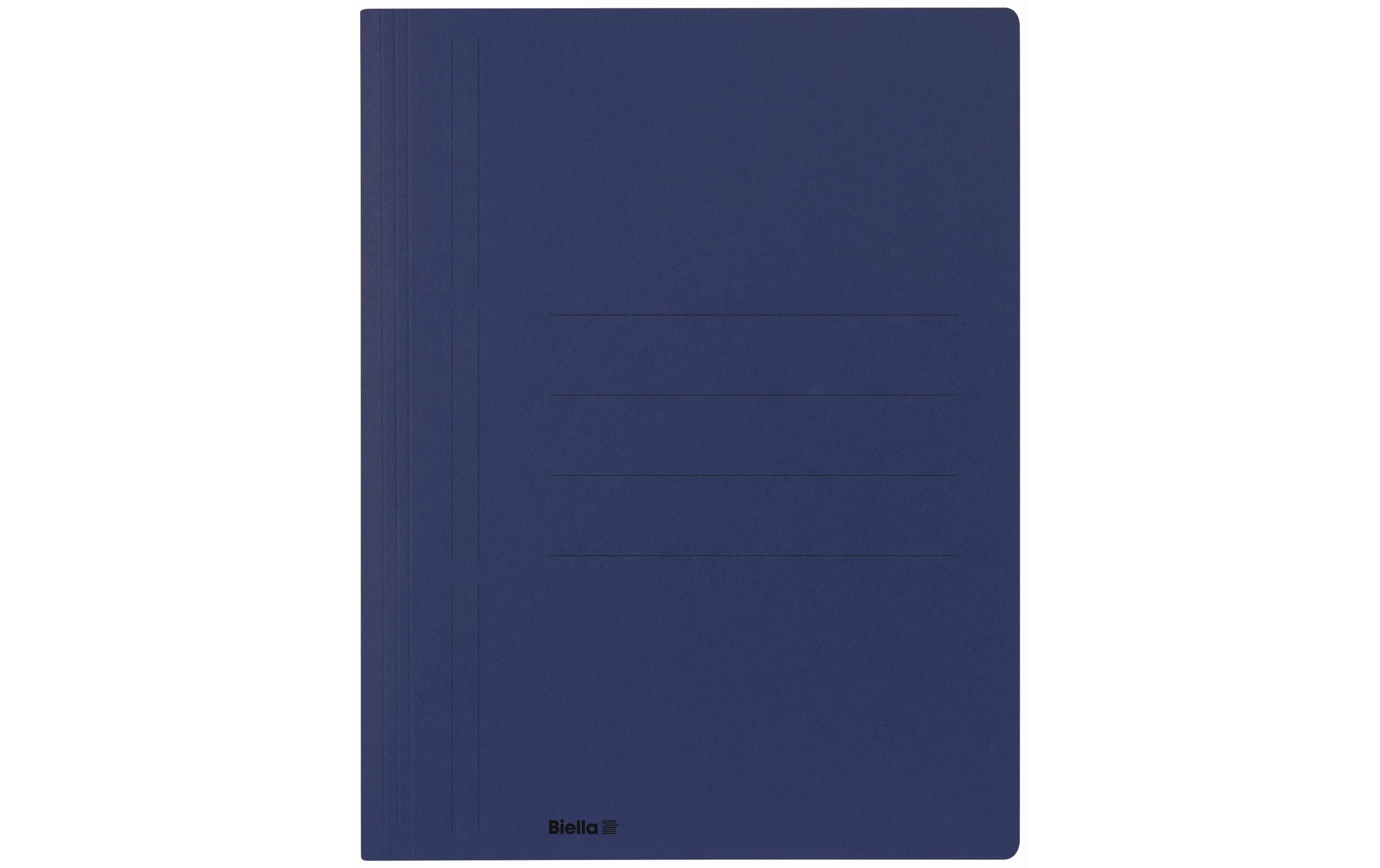 Biella Schnellhefter Recycolor A4 für 100 Blatt, Blau