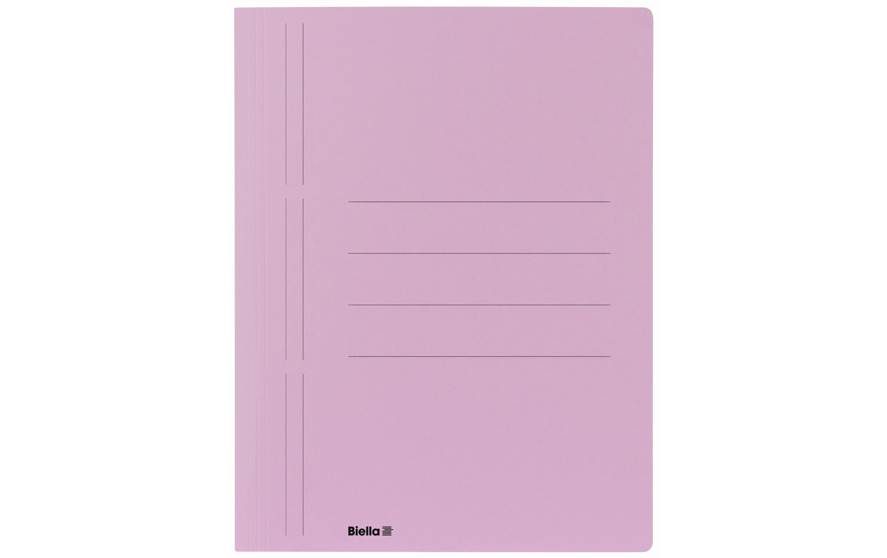 Biella Schnellhefter Recycolor A4 für 100 Blatt, Lila