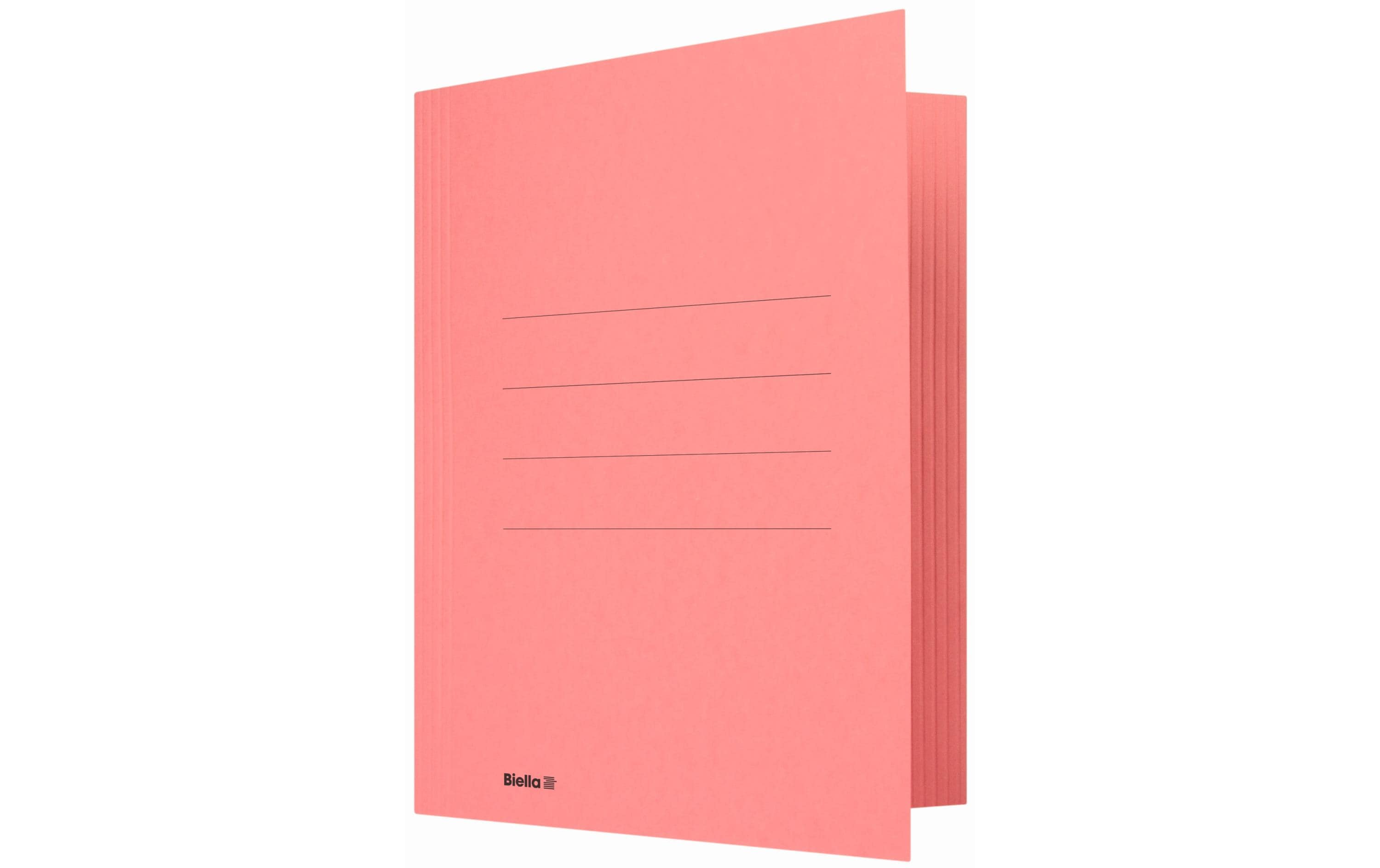 Biella Einlagemappe Jura A4 Rot für 240 Blatt