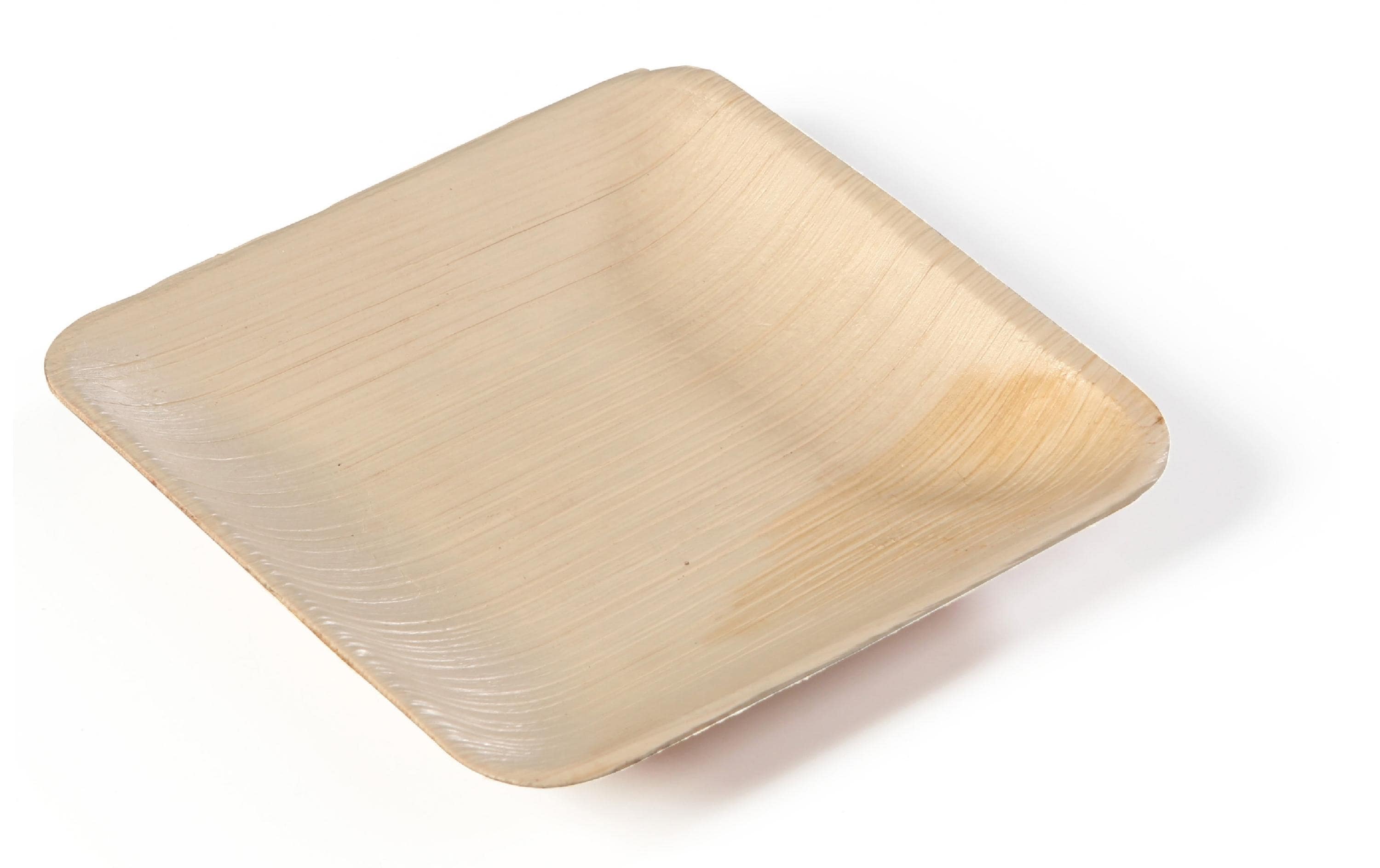 Sier Einwegteller Palm 25 cm x 25 cm, 20 Stück