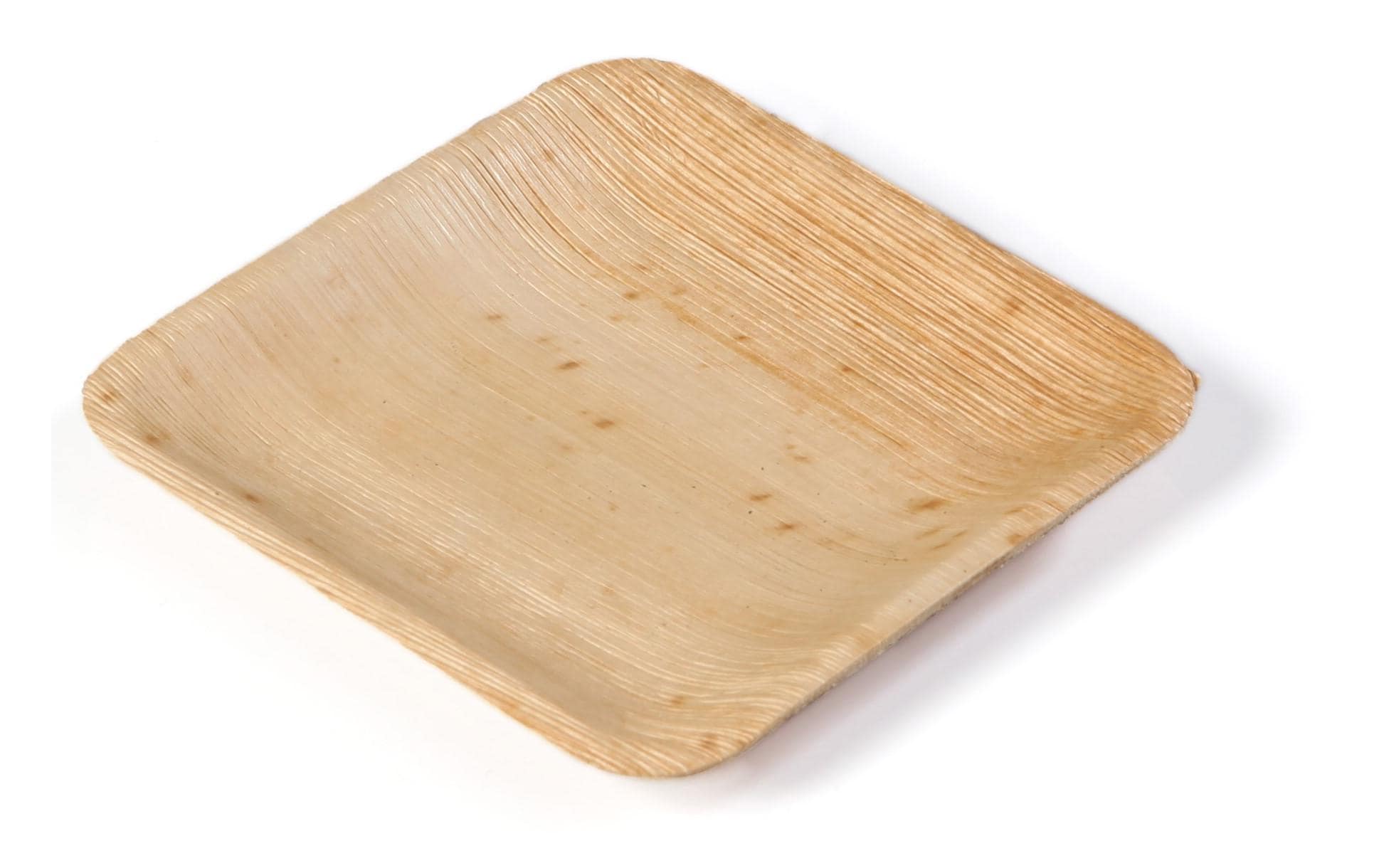 Sier Einwegteller Palm 11 cm x 11 cm, 20 Stück