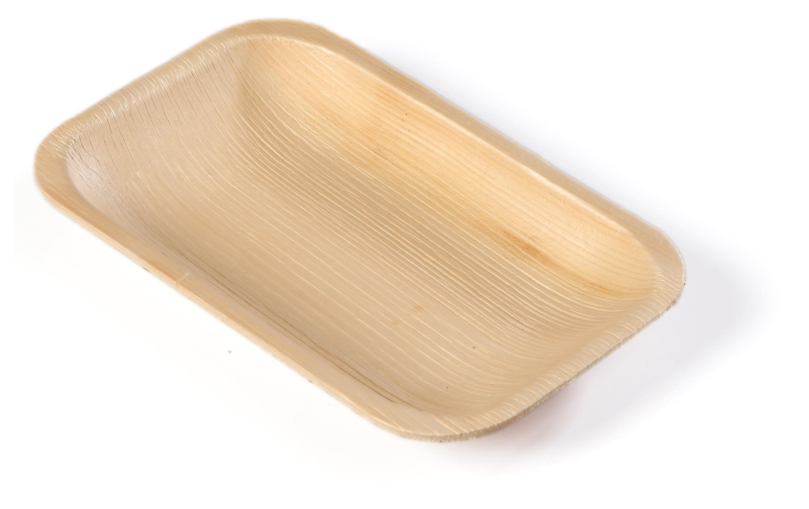 Sier Einwegteller Palm 12.5 cm x 20 cm, 20 Stück