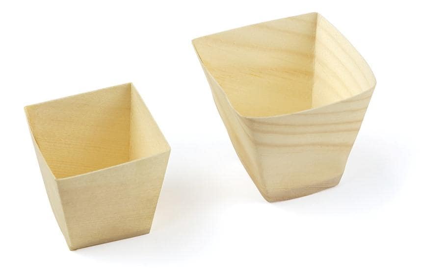 Sier Fingerfood-Schale 4.5 x 4.5 x 4.5 cm, 50 Stück