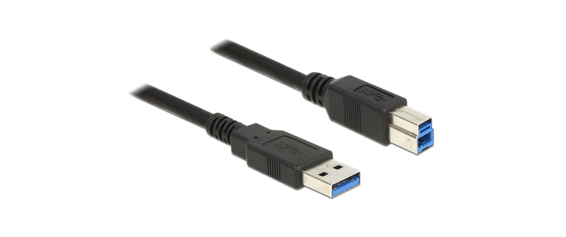 Delock USB 3.0-Kabel  USB A - USB B 0.5 m
