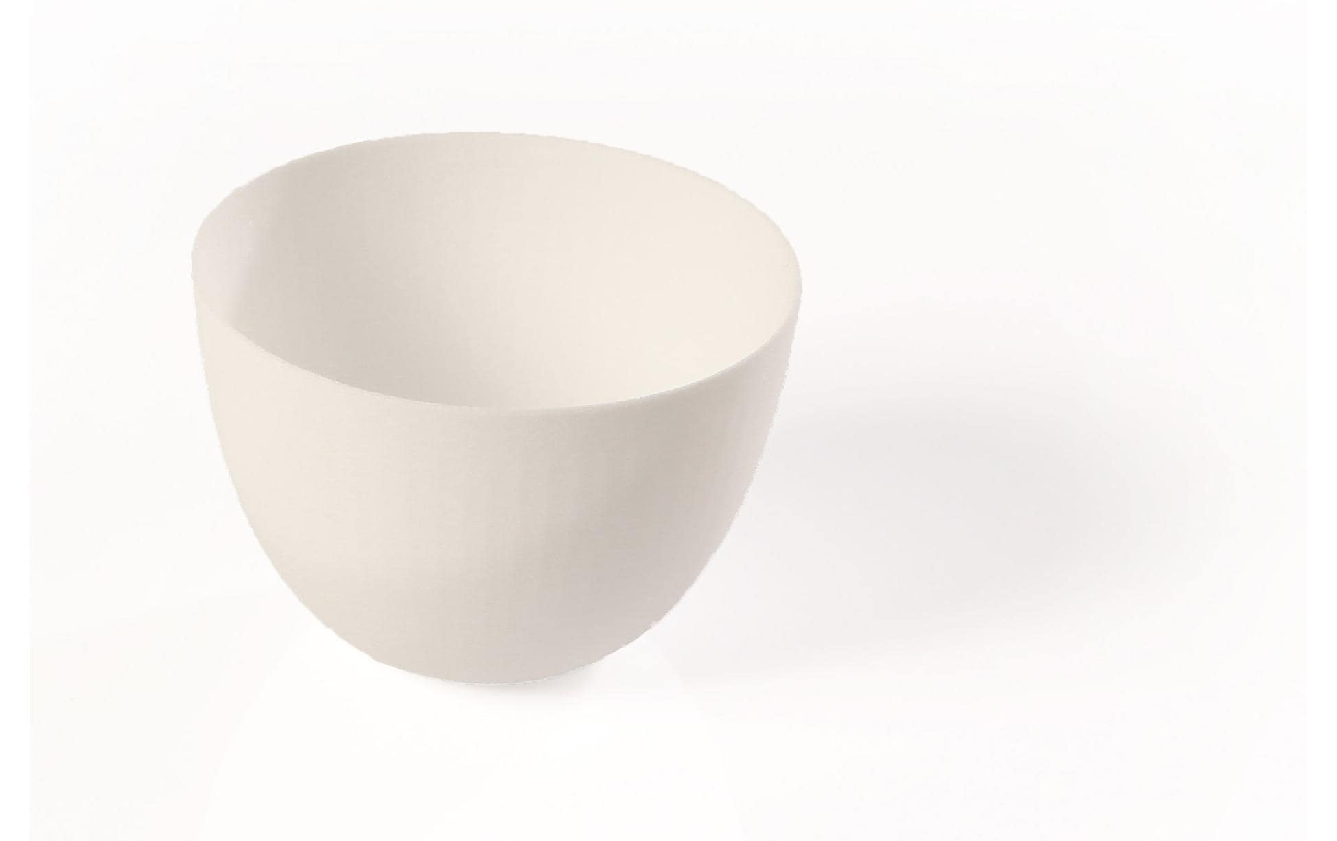 Sier Einweg-Schüssel Bagastro 10 cm, 20 Stück, Weiss