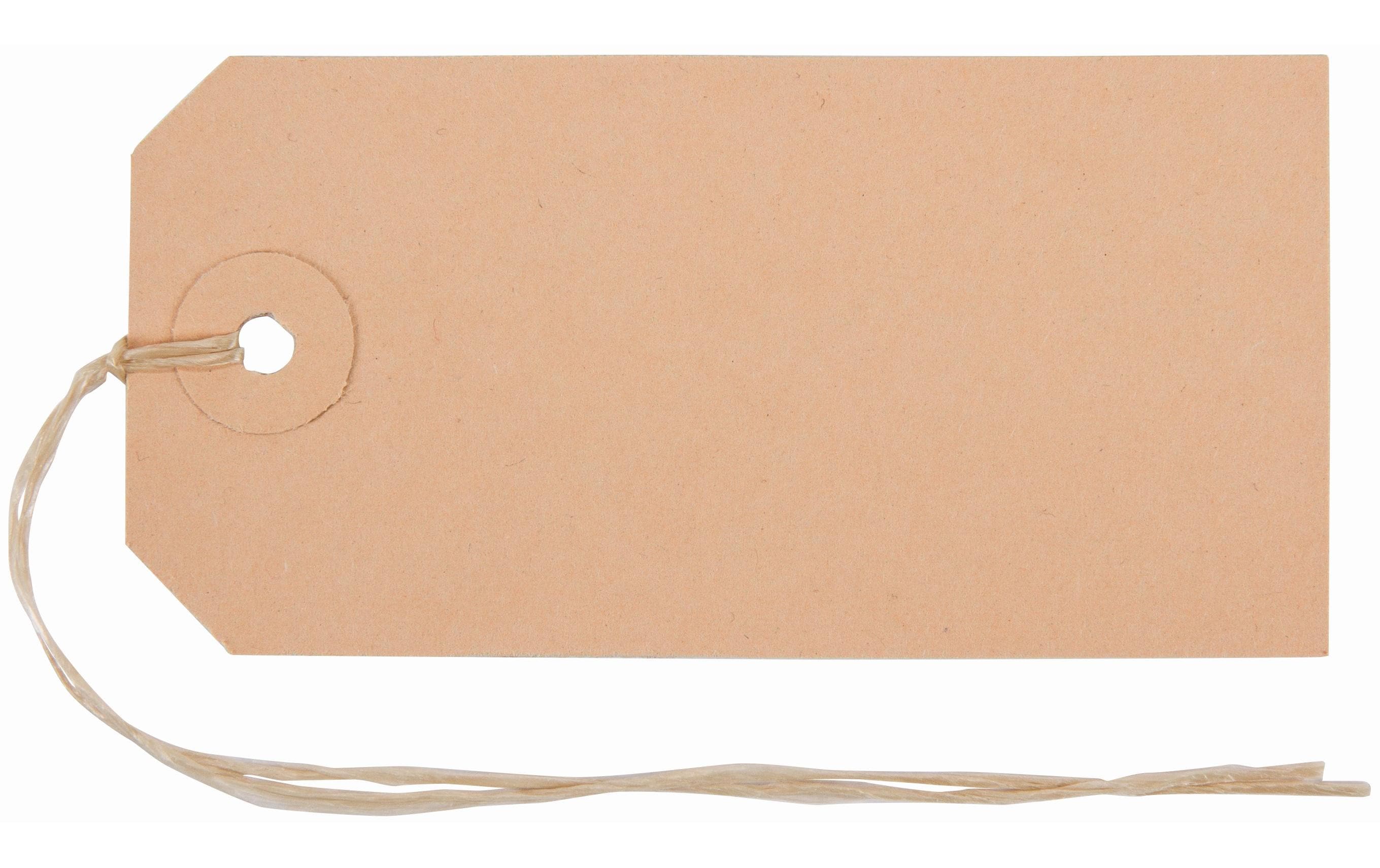 Biella Hängeetiketten 50 x 100 mm, 50 Stück