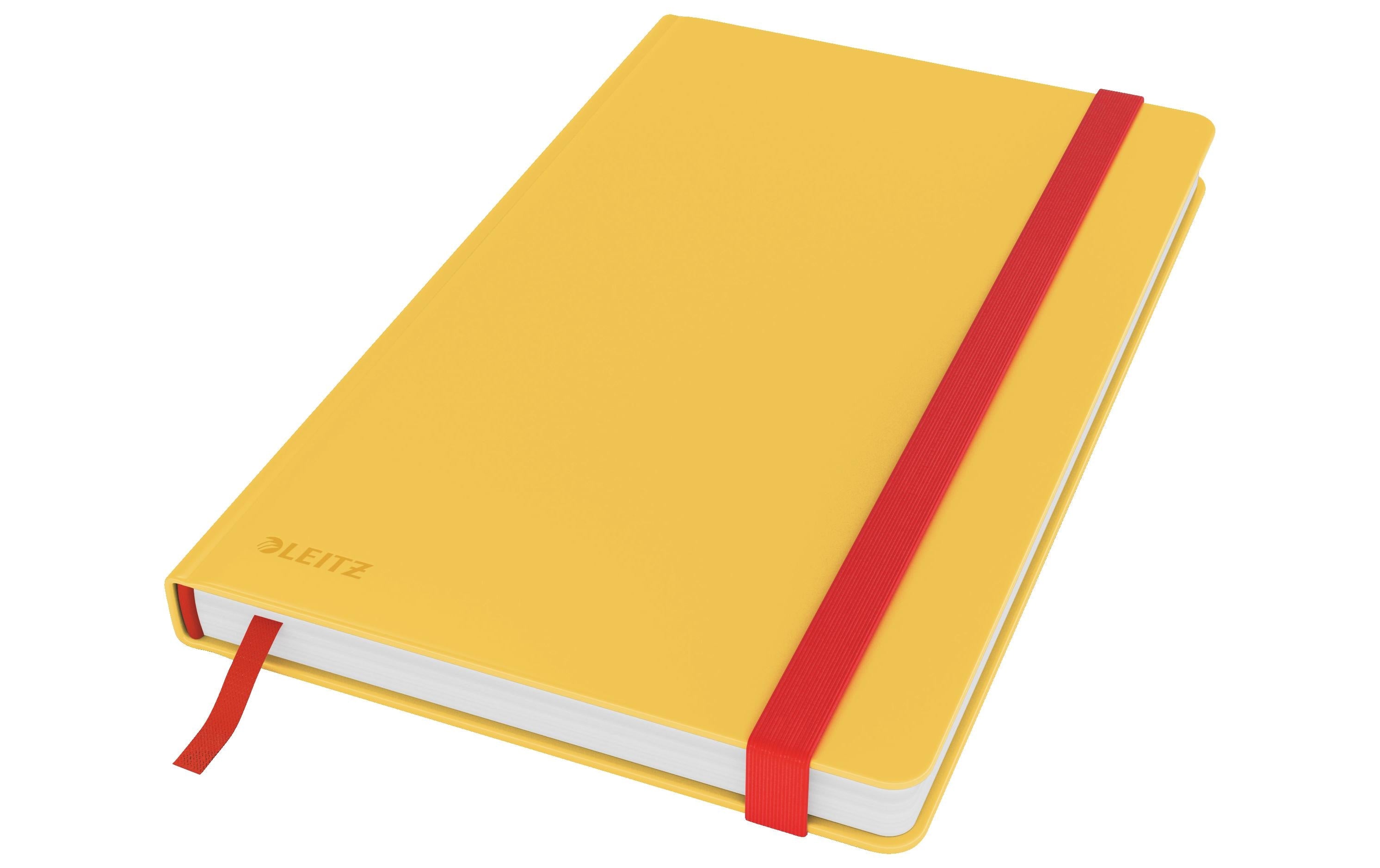 Leitz Notizbuch Cosy 14.8 x 21 cm, Kariert, Gelb