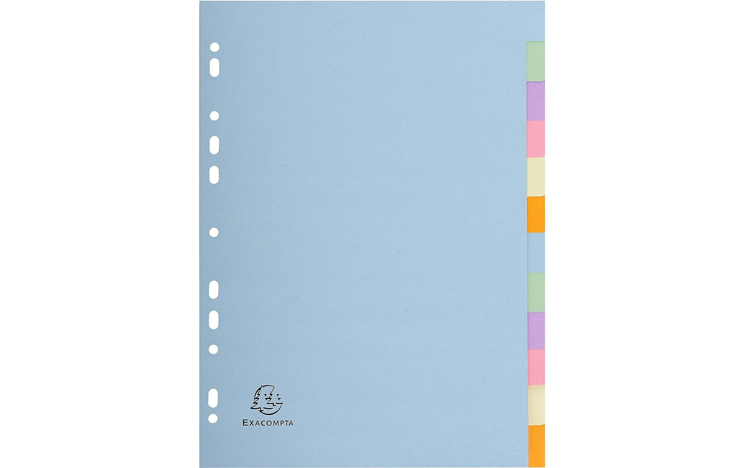 Exacompta Register A4 12 Taben