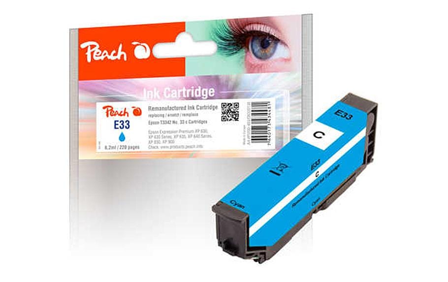 Peach Tinte Epson No. 33 / T3342 Cyan