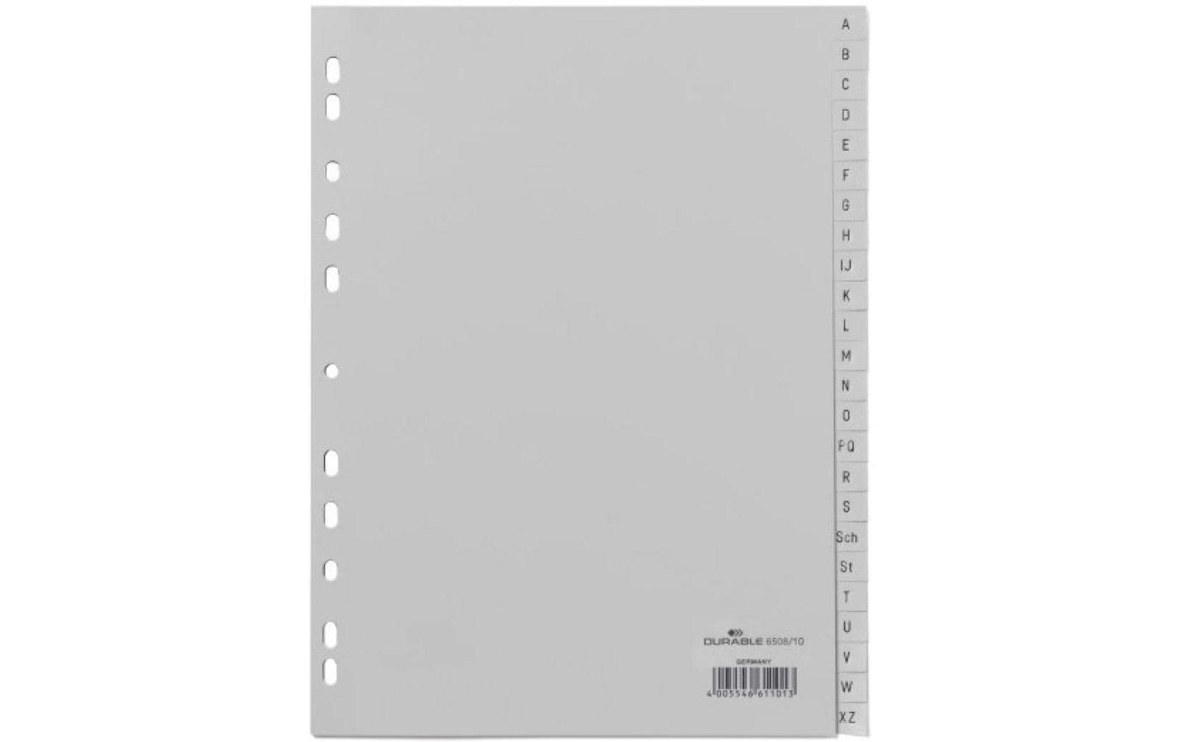 DURABLE Register A4, A-Z