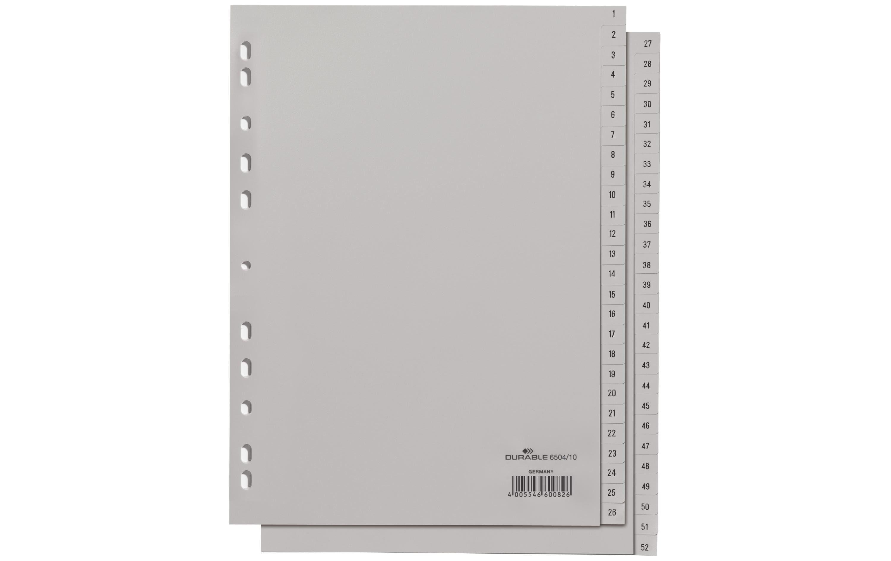 DURABLE Register A4, 1-52