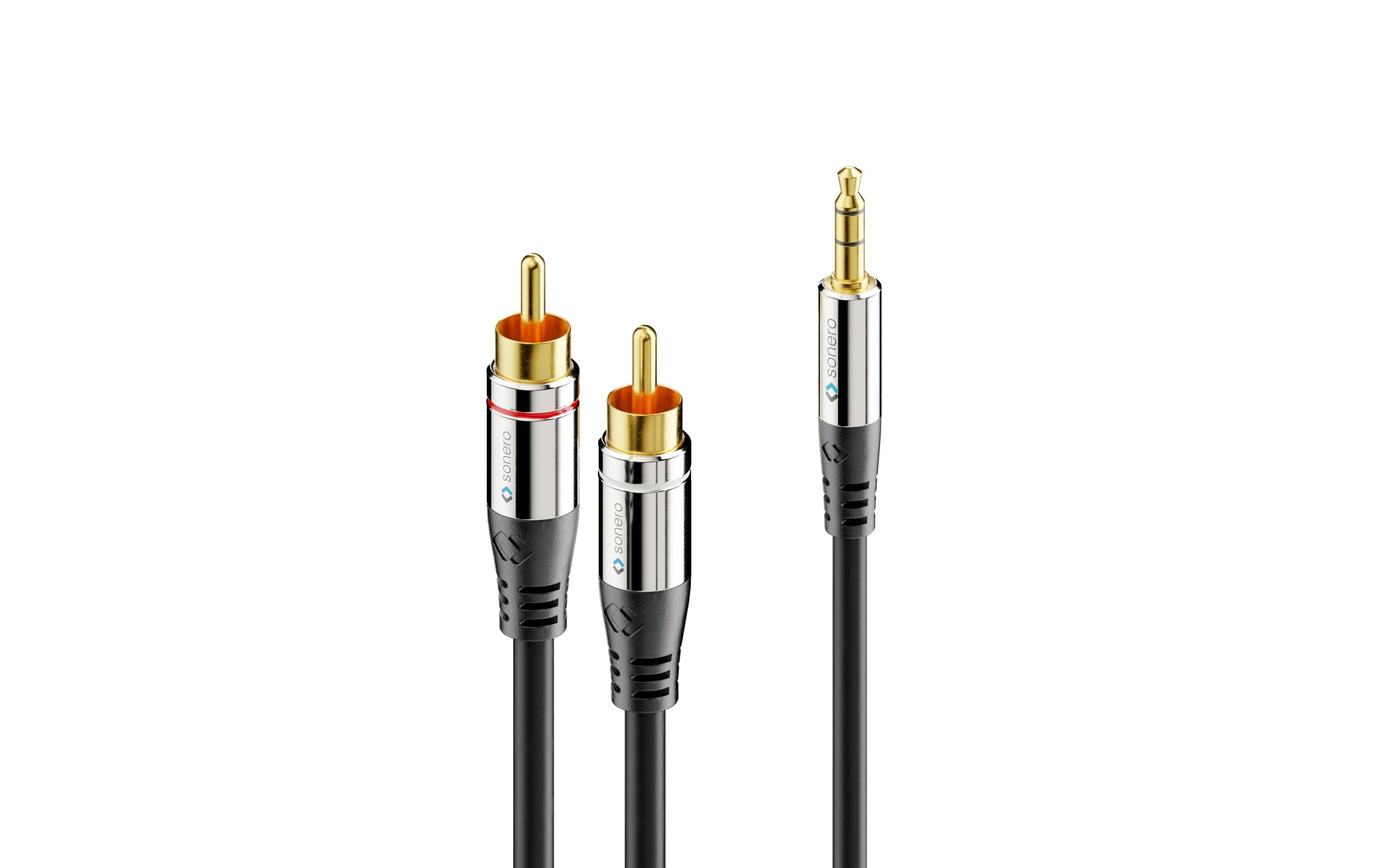 sonero Audio-Kabel 3.5 mm Klinke - Cinch 2 m