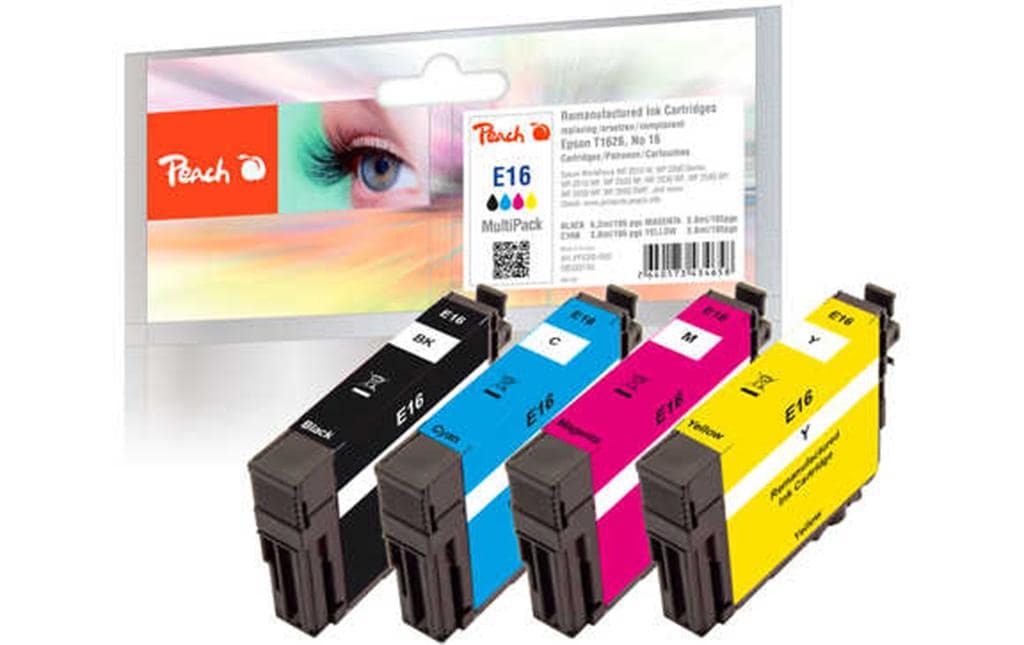 Peach Tinte Epson Nr. 16 (T1626) BK, C, M, Y