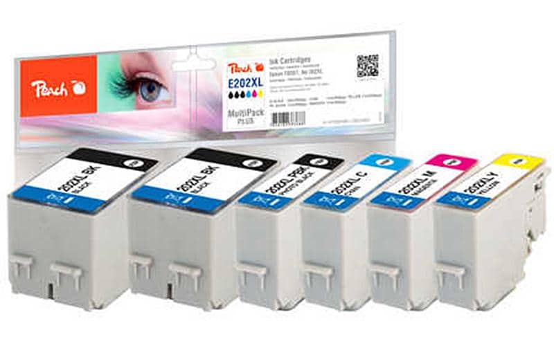 Peach Tinte Epson No 202XL 2x BK, je 1x PHBK, C,M,Y
