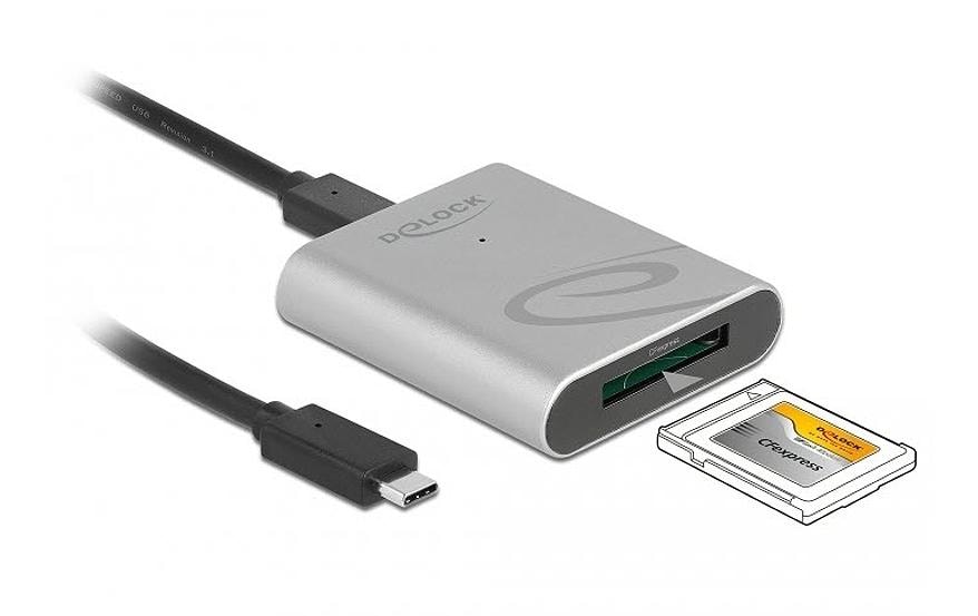 Delock Card Reader Extern 91751 USB Type-C für CFexpress